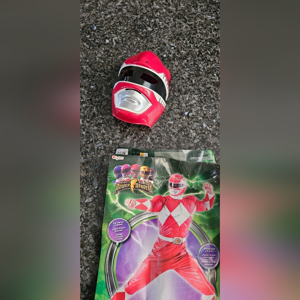 Adult Halloween Power Ranger Costume XL